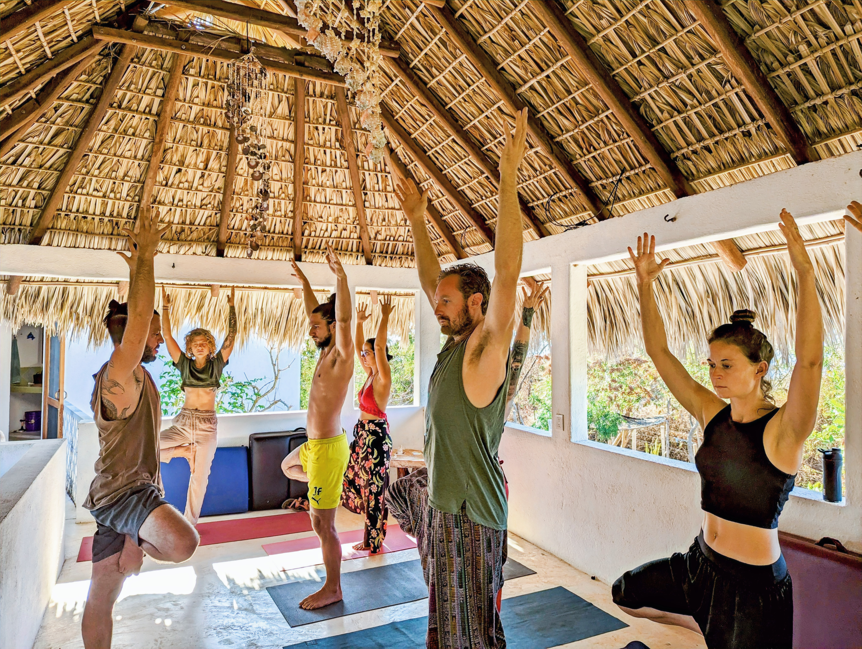 Mazunte training — outdoor space